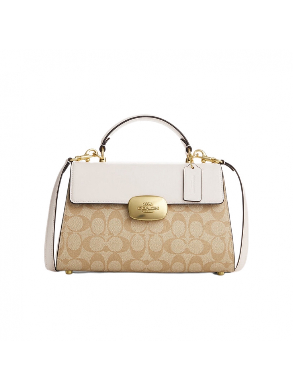 Сумка Coach Eliza из канвы Signature